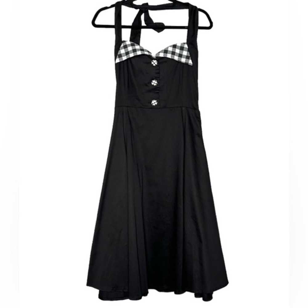 COLLECTIF• Retro Halter Swing Dress 8